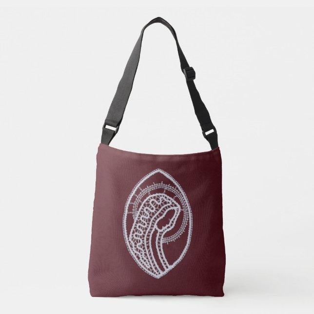 Sac Ajustable Sainte Vierge Marie, dentelle (Devant)
