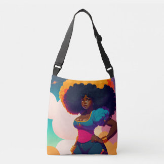 Sac Ajustable Sassy Black Afro Girl International Women's Day