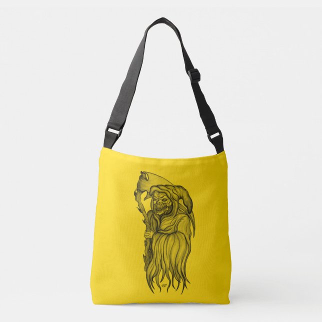 Sac Ajustable Scythe man - La Mort, Faucheuse Grim (Devant)