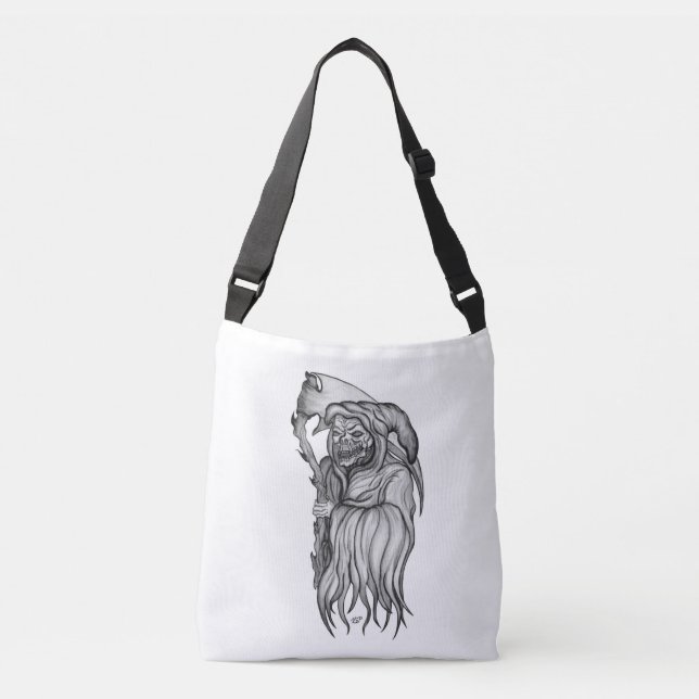 Sac Ajustable Scythe man - La Mort, Faucheuse Grim (Devant)