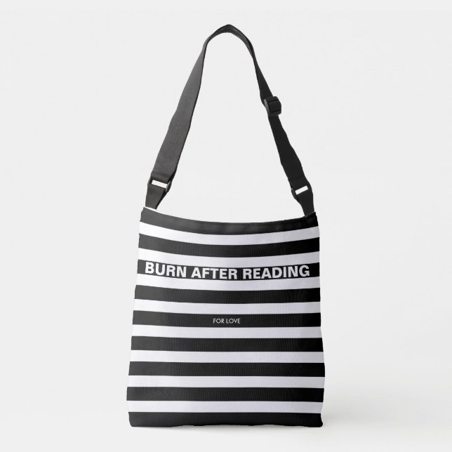 Sac Ajustable SEULEMENT DES STRIPES DE COULEUR - noir + votre ba (Devant)