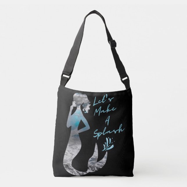 Sac Ajustable Sirène d'océan Faisons un éclaboussure (Devant)