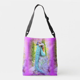 Sac Ajustable sirène faisante une sieste de bleu-queue