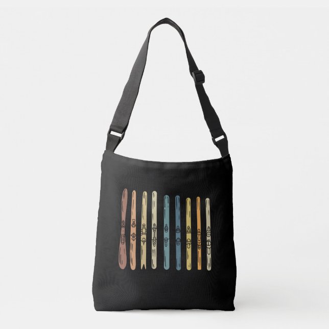 Sac Ajustable Ski - Collection de planches à ski (Devant)