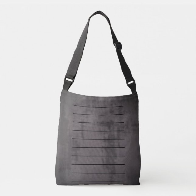 Sac Ajustable Slate Abstract Tote Crossbody by Detailsavvy (Devant)