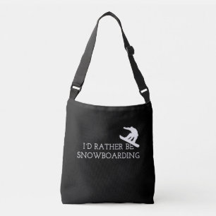 Sac Ajustable Snowboarding - Je préfère faire du snowboard