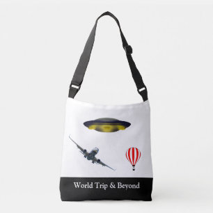 Sac Ajustable Soucoupe volante, avion et montgolfière