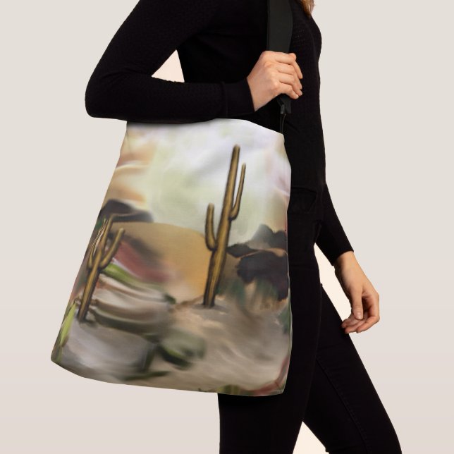 Sac Ajustable Southwest Desert Sunrise Abstrait Art (De près)