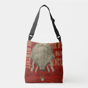 Sac Ajustable Steampunk Hot Air Ballon Ride Polices graphiques