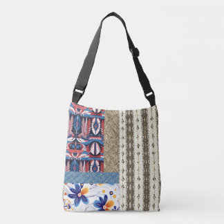 Sac Ajustable Style Boho motif Patchwork