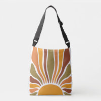 Sunburst Vintage rétro coloré