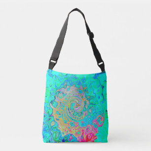 Sac Ajustable Super Abstrait Rainbow Liquid Swirl