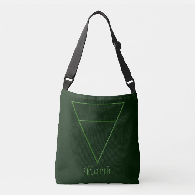 Sac Ajustable Symbole de l'élément Terre de Pagan (Devant)