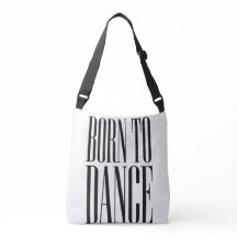 T-shirt citation de danse minimaliste "Né pour dan