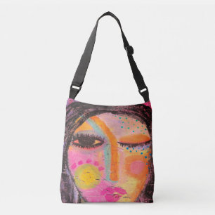 Sac Ajustable Tableau Abstrait original d'une femme