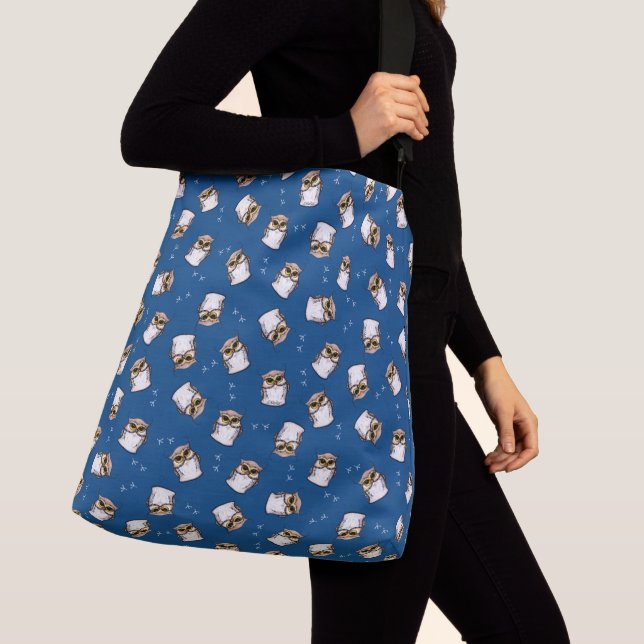 Sac Ajustable Tablier d'impression tout-en-un de KiniArt Owl (De près)