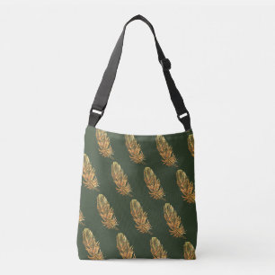 Sac Ajustable TagTote Bag en plumes dorées