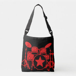 Sac Ajustable Tambours rouges