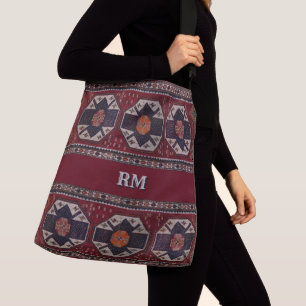 Sac Ajustable Tapis d'antiquité avec votre nom ou initiale(s)