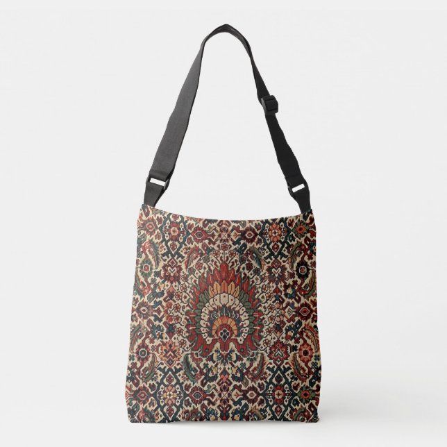 Sac Ajustable Tapis de tapis persan turc antique (Devant)