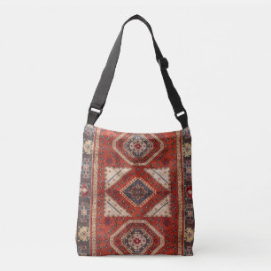 Sac Ajustable Tapis persan turc oriental rouge