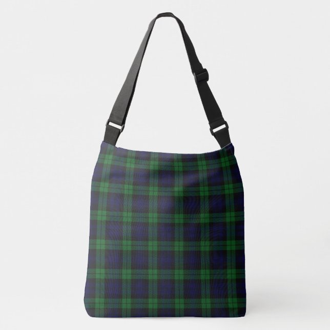 Sac Ajustable Tartan noir (Devant)