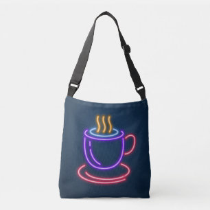 Sac Ajustable Tasse à café néon très cool et soucoupe