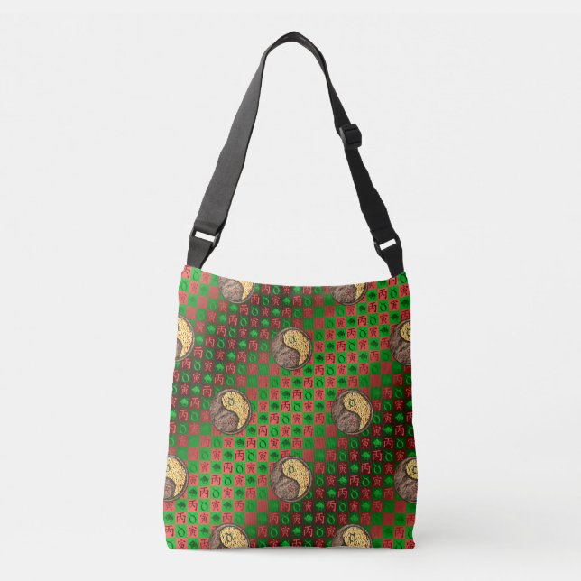 Sac Ajustable Taurus et tigre de feu (Devant)