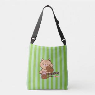 Sac Ajustable tea time chat et lapin