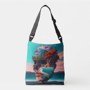 Sac Ajustable Tête de crâne colorée