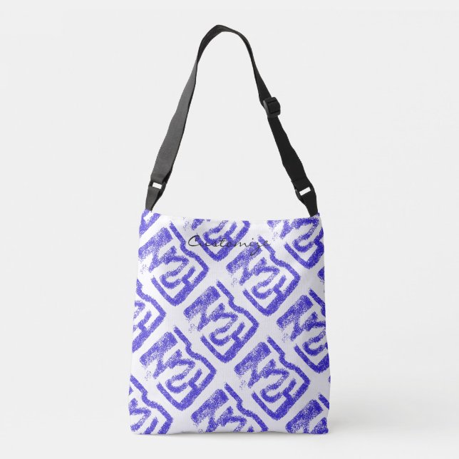 Sac Ajustable Thunder_Cove bleu pulvérisé par résumé (Dos)