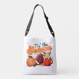 Sac Ajustable Tiss the Season Automne Citrouilles et Football