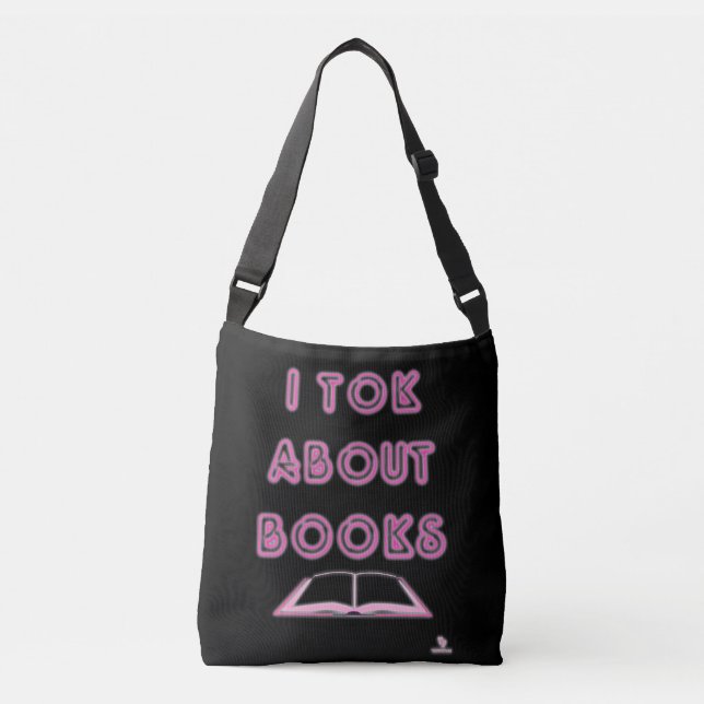 Sac Ajustable Tok About Books Social Media Reader Influence (Devant)