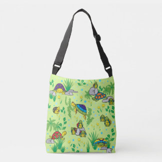 Sac Ajustable Tortue partout sur l'impression Fourre-tout