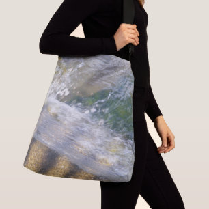 Sac Ajustable Tote Shimmering Water on Rocks