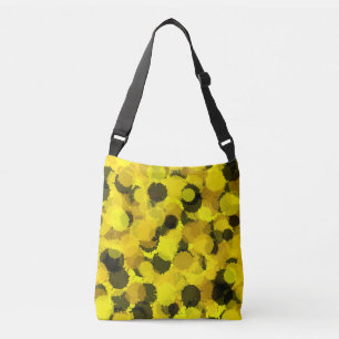 Sac Ajustable Tournesol Abstrait motif de la nature dynamique po