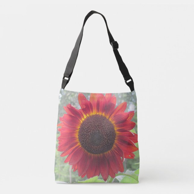 Sac Ajustable Tournesol rouge rouillé (Dos)