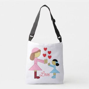 Sac Ajustable Tous les enfants ont besoin d'amour : blanc