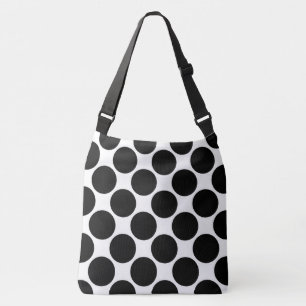 Sac Ajustable Tout plus de - imprimez le pois noir audacieux sur