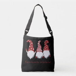 Sac Ajustable Trois Elfes Fa La La La Fourre-tout