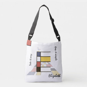 Sac Ajustable Un agréable néoplasticisme Art Monogramme. Lettre 