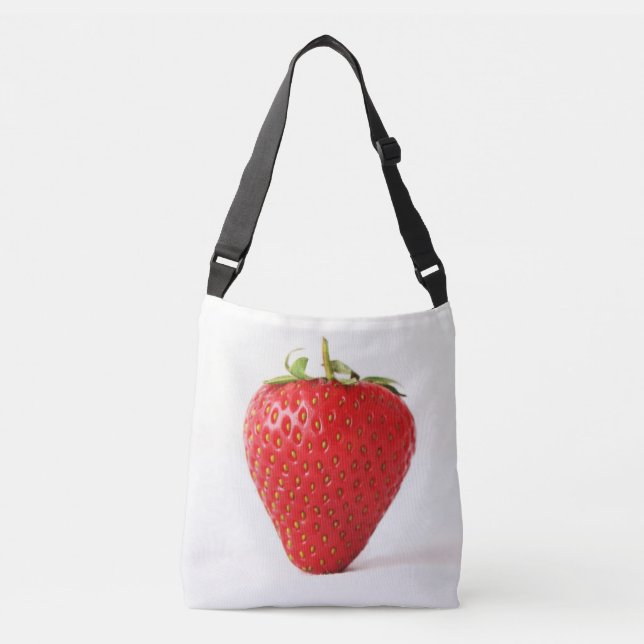 Sac Ajustable Un cbbcna de fraise rouge (Devant)