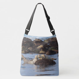 Sac Ajustable Un couple de phoques communs mignons posant
