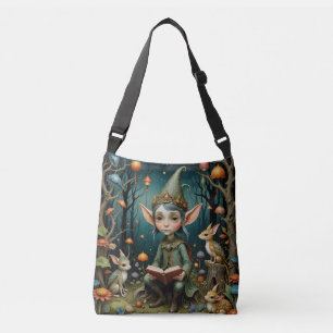 Sac Ajustable Un personnage qui lit un livre