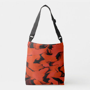 Sac Ajustable Vagues de noir et rouge