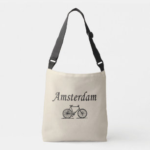 Sac Ajustable Vélo rétro d'Amsterdam