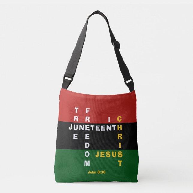 Sac Ajustable VÉRITABLE LIBERTÉ EN CHRIST Christian JunetDix (Devant)