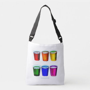 Sac Ajustable Verres à shot de SlipperyJoe's six tasses disposée