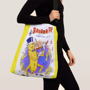 Sac Ajustable vers 1950 Banana Feuillets de musique imprimés