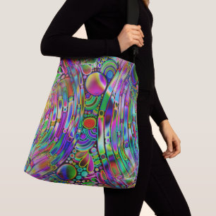 Sac Ajustable Very colorfully abstract forms art 1